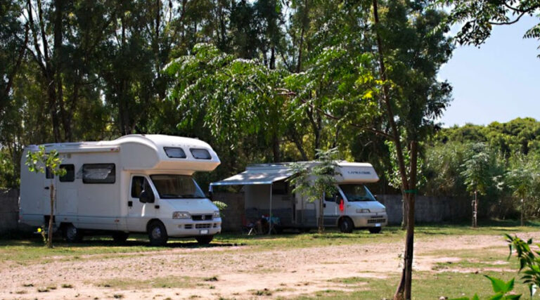 Area sosta camper Campo delle Bandiere