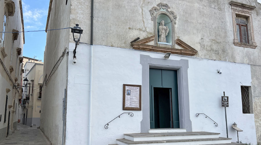 Esterni Chiesa di San francesco da Paola a Gallipoli