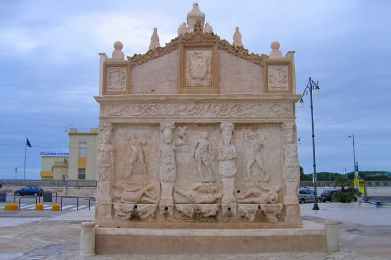 la Fontana Greco-Romana di Gallipoli