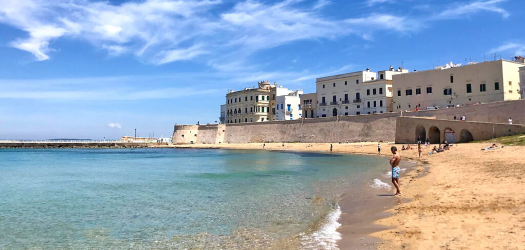 Spiaggia della Purità a Gallipoli