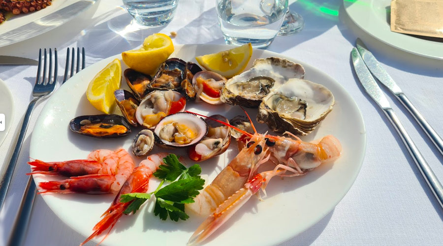 Cruditè di mare al bastione Gallipoli