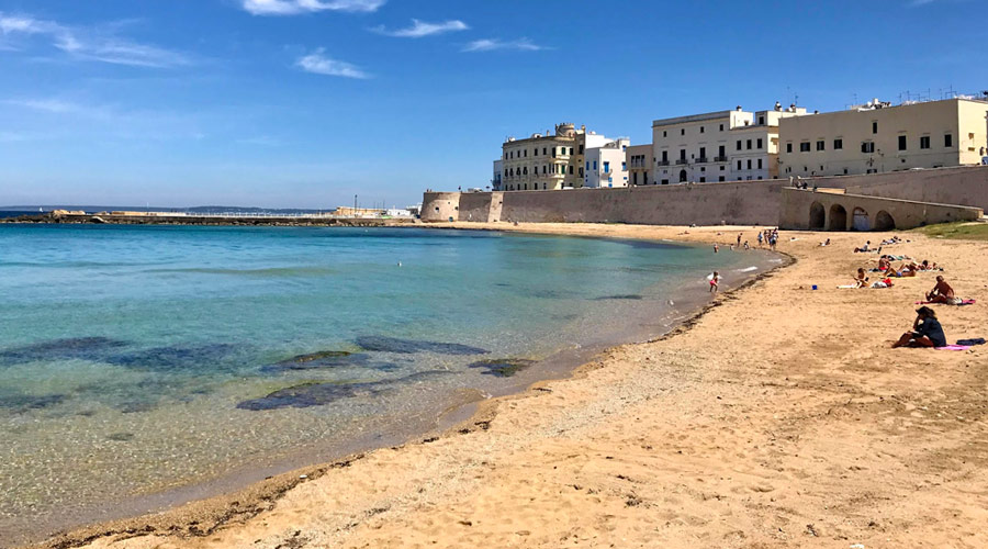 Spiaggia della purità a Gallipoli